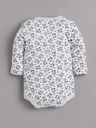 BABY GO 0-3M,3-6M,6-9M 100% Pure Cotton Romper/Sleep Suit/Comfort fit/Bodysuit for Baby Girls (Combo Pack of 2)