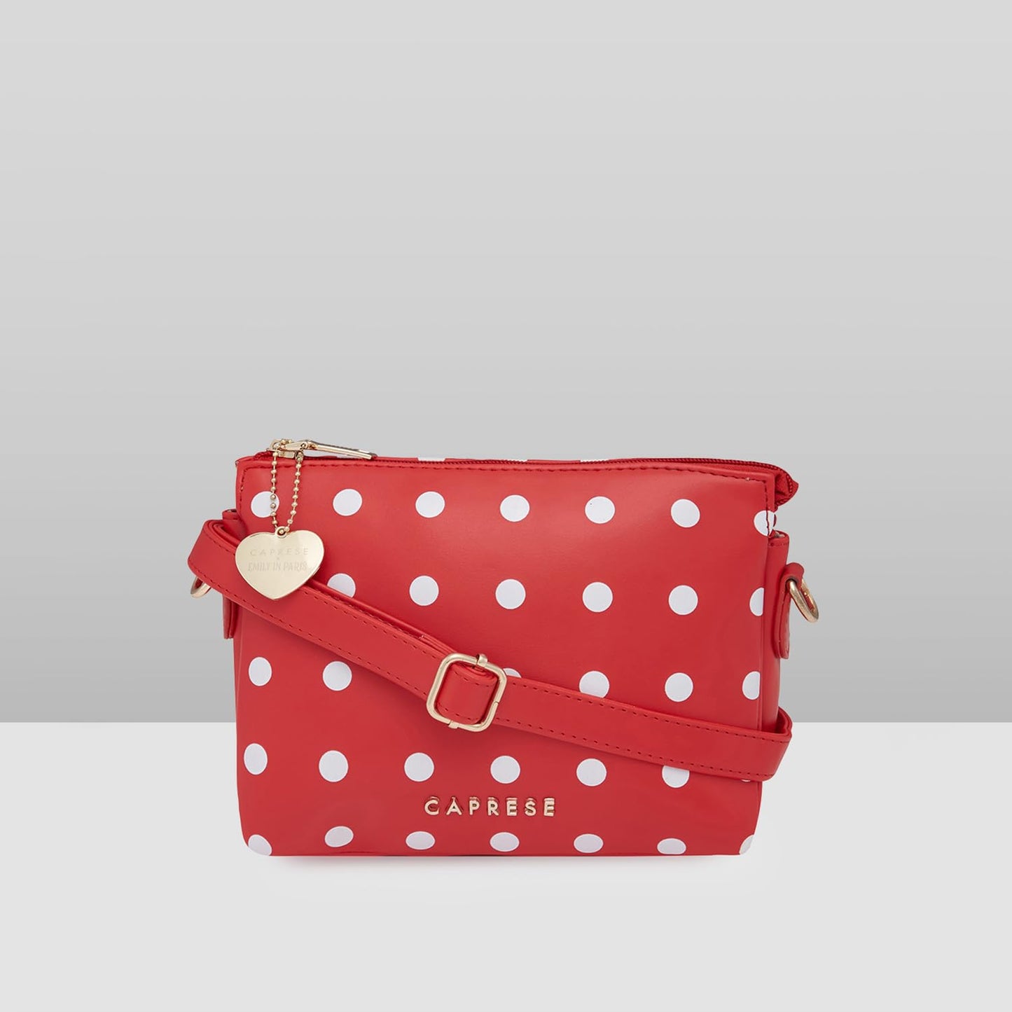 Caprese Rosie Sling Bag for Women (Medium, Maroon)
