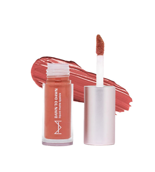 House Of Makeup Matte Liquid Lipstick MINIS with Hyaluronic Acid & Vitamin E | Long Lasting, Smudgeproof | Non-cakey, Non-drying | 2 ml | Cinnamon Blush