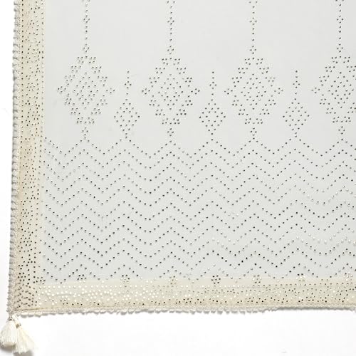 Biba Women's Cotton Kurta Set (SKDSTRA10166SS25OWHT_Off White