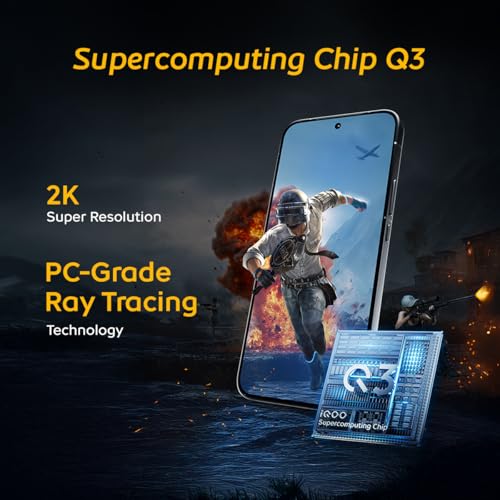 iQOO 15 (Alpha, 12GB RAM, 256GB Storage) | Fastest Snapdragon 8 Elite Gen 5 Processor* | Samsung 2K M14 Lead OLED Display | Origin OS 6 with Personalized AI Features