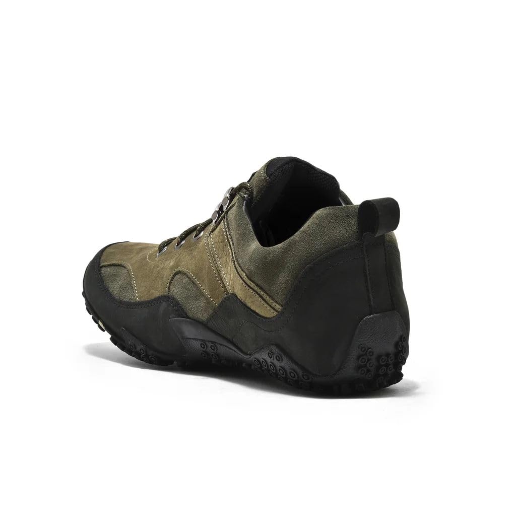 Woodland Men Olive Green Casual Shoes