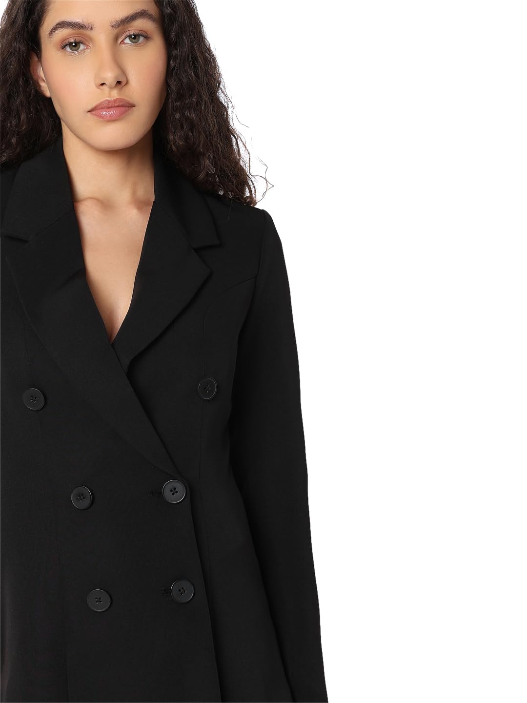 VERO MODA Women's Regular Fit Black Blazer