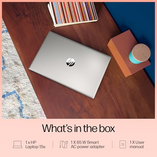 HP 15s Core i5 12th Gen (8GB RAM/512GB SSD/FHD/15.6" (39.6 cm)/Windows 11/MS Office/Backlit Keyboard/Silver/1.69 kg) fq5329TU Laptop