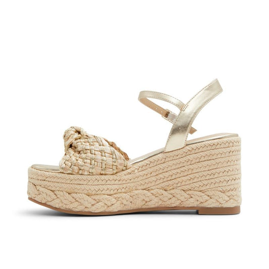 Aldo ANNAMARIE-IN711 Women Gold Wedges