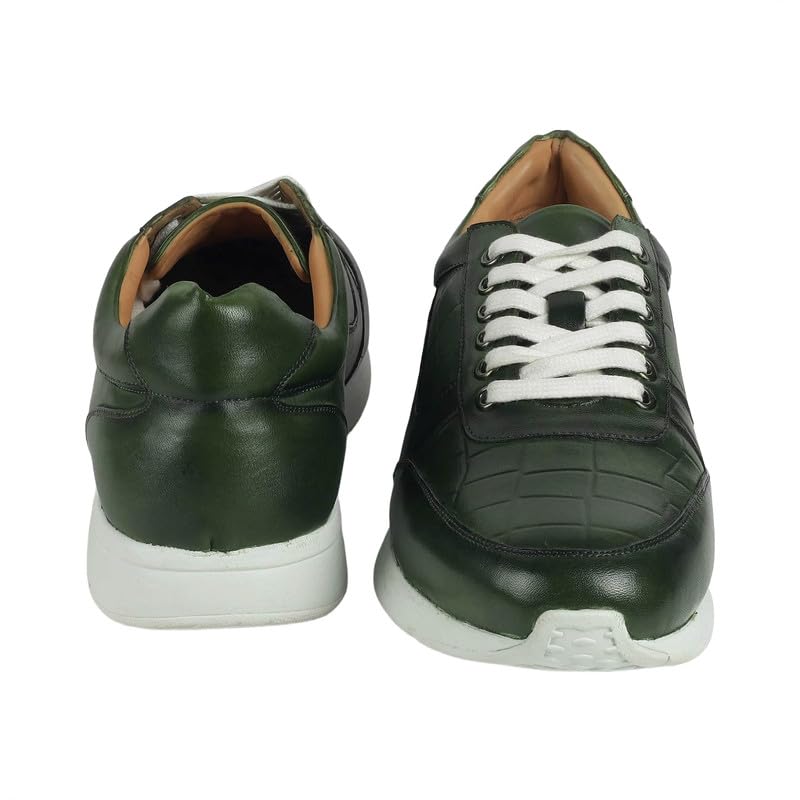 tresmode Ronca Green Men's Sneakers in Size 9 UK (43 EU)