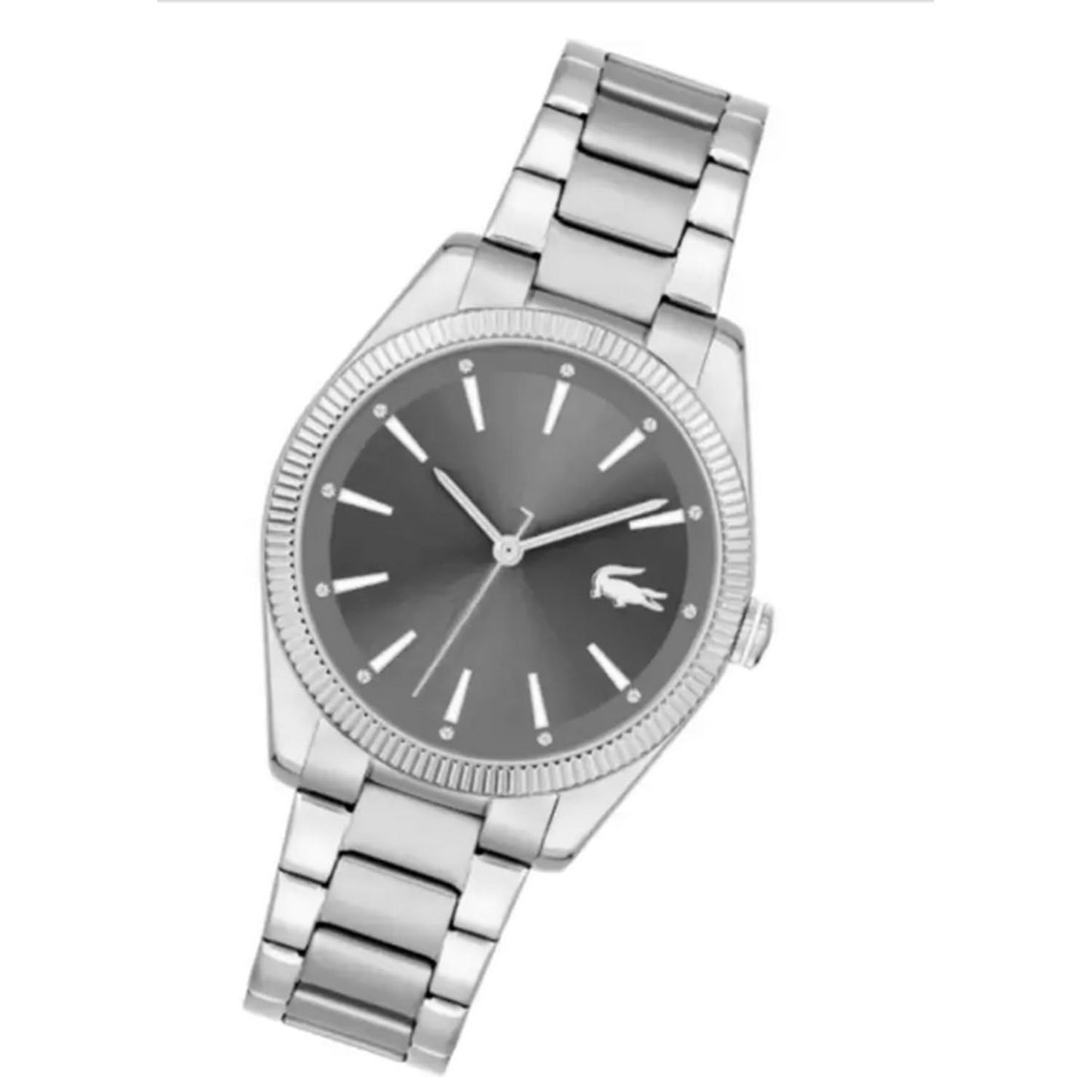 Lacoste Ottawa Qtz Basic White Round Dial Men's Watch|Leather Material|Multi Color Band - 2011273