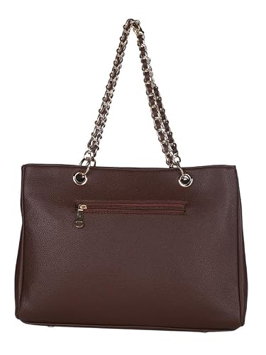 MINI WESST Women's Western Casual Solid Zip Handheld Bag | Ideal for Office, College & Everyday Use