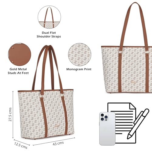 Lavie Women's Sherry Tote Handbag | Tote Bag for Work | Ladies Purse | Stylish Shoulder Bag | Gift for Women