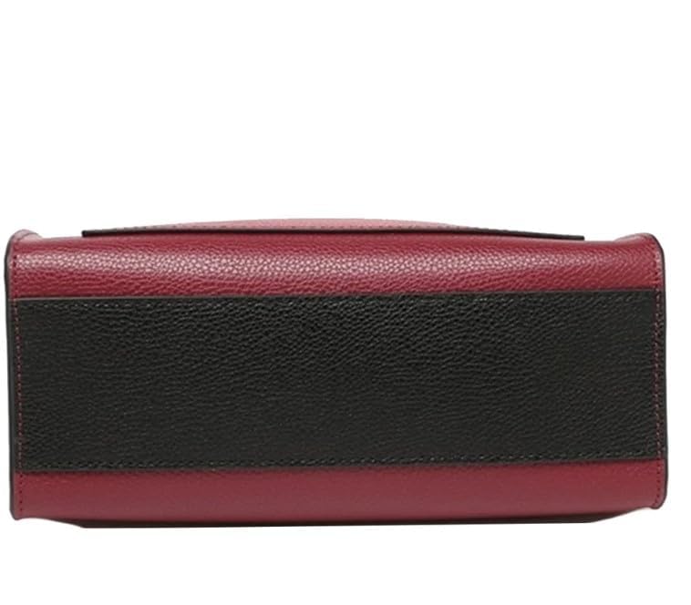 Marc Jacobs M0016132607 Mini Grind Pomegranate Red Multi Leather With Gold Hardware Mini/Small Women's Tote Bag, Pomegranate Red Multi, S, Tote Bag