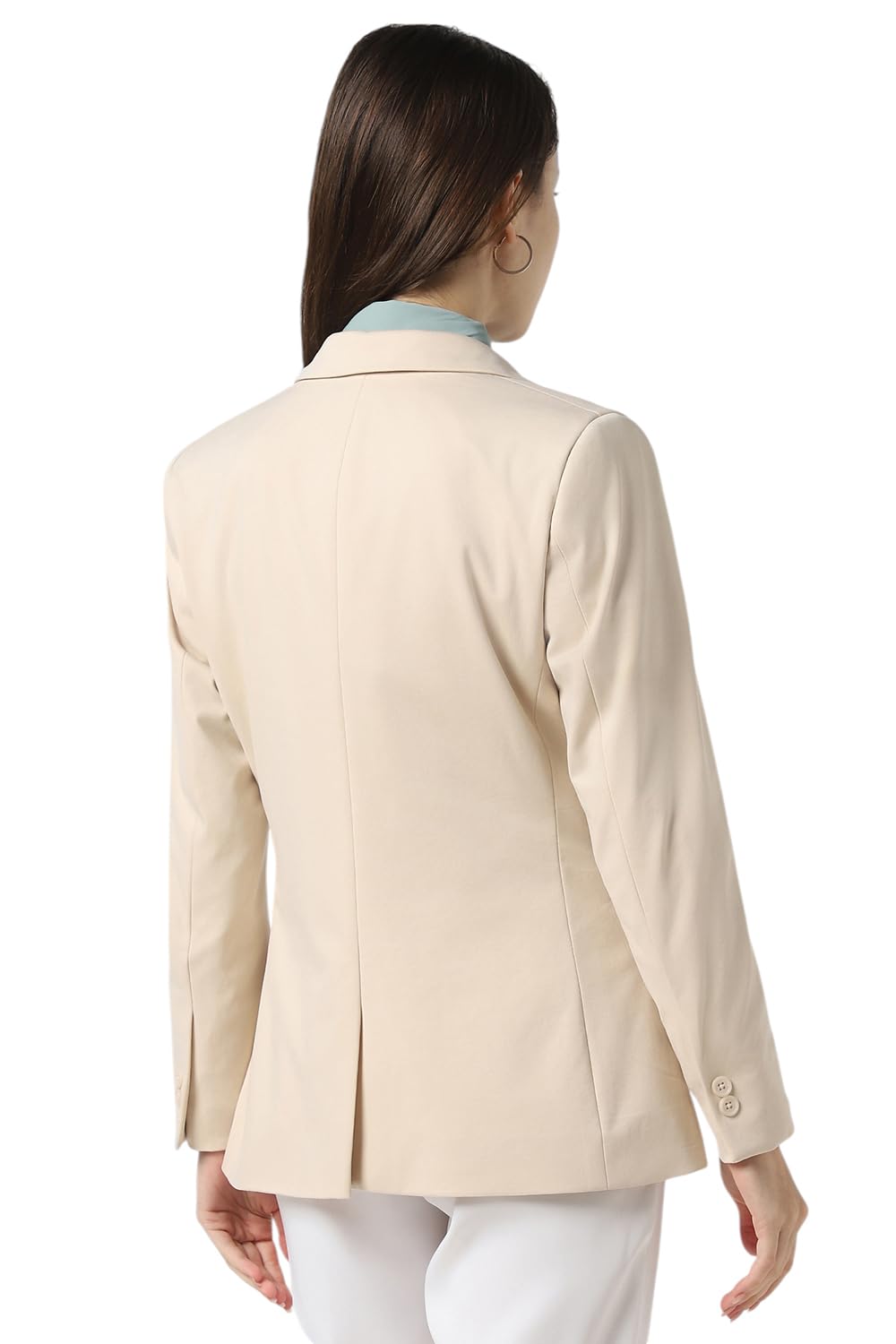 Van Heusen Women's Blazer (VWKZFRGF829520_Beige