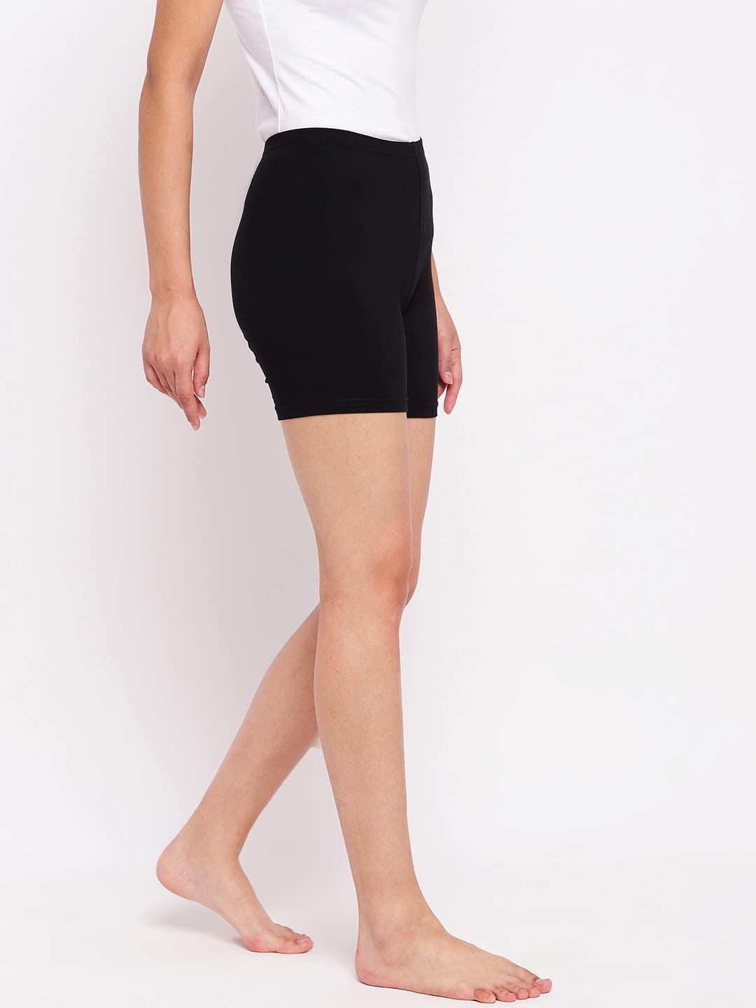 Enamor Women's Shorts (Black, XL)