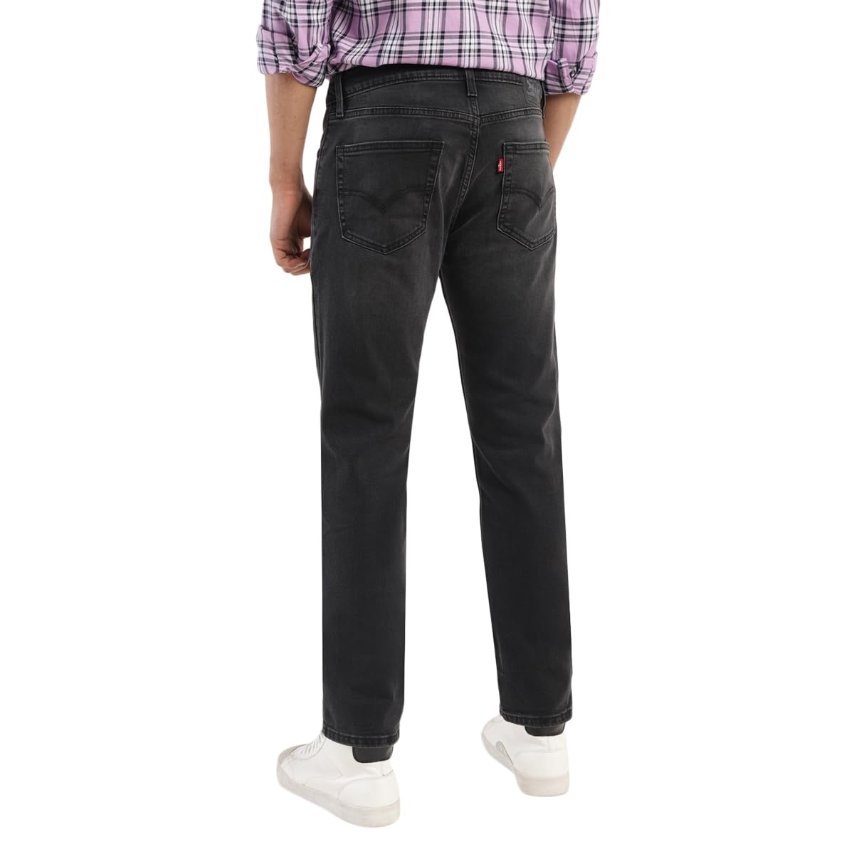 Levi's Men's 511 Slim Fit Mid Rise Light Fade Stretchable Jeans Black