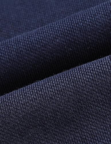 U.S. Polo Assn. Denim Co. Men's Corduroy Regular Fit Shirt (UDSHT1890_Navy_46)