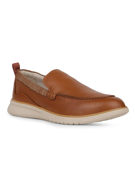 Hush Puppies Women's Casual Loafers – Stylish, Comfortable, and Breathable TAN