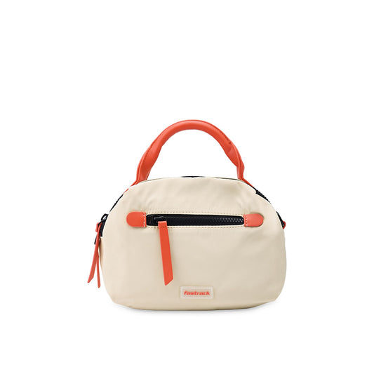 Fastrack Sling Bag for Men & Women | Medium Nylon Sling with Colorblock Design, Zipper Closure, Webbing Strap & Detachable Sling | 2 Compartments with Internal Utility Pockets for Everyday Use