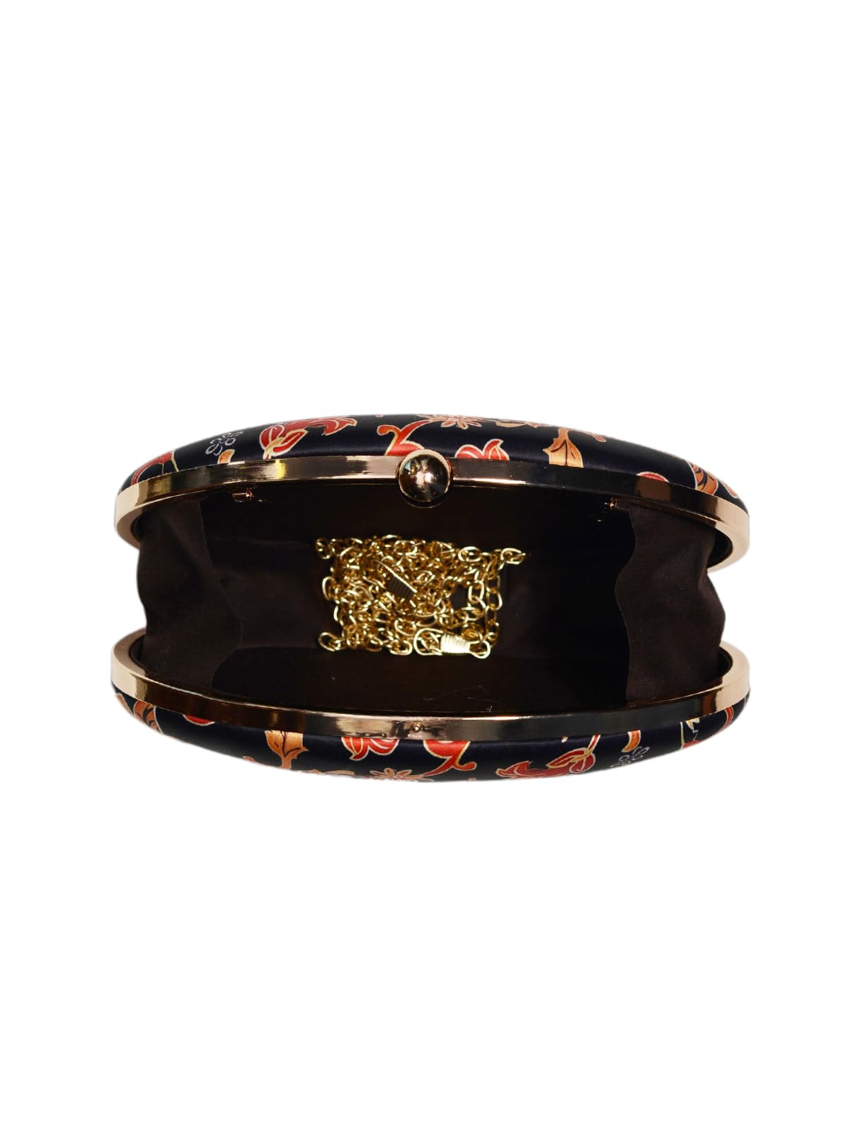 Artklim Oval Shaped Clutch Bag For Women With Detacheble Strap | Gifts for women & girls