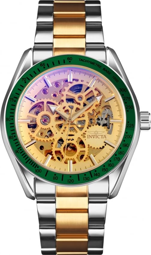 Invicta Objet D Art Automatic Gold Dial Analog Watch for - Men 69454