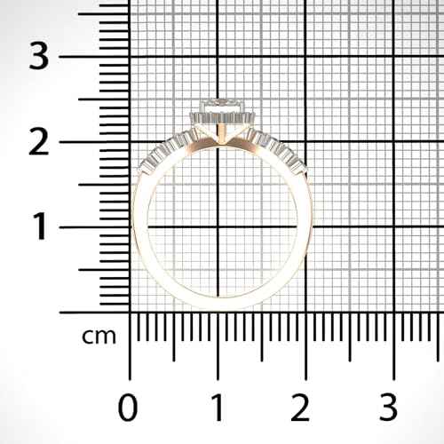 VALANOVA Hallmarked 18K Gold & Certified Lab Grown Diamond 0.48cts | Ring For Women's/Girls | Stylish & Elegant | VGR0463P | Ring Size: 15