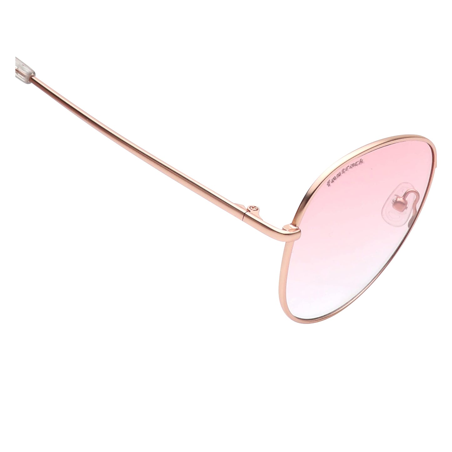 Fastrack Pink Round 100% UV protected Sunglasses for Unisex