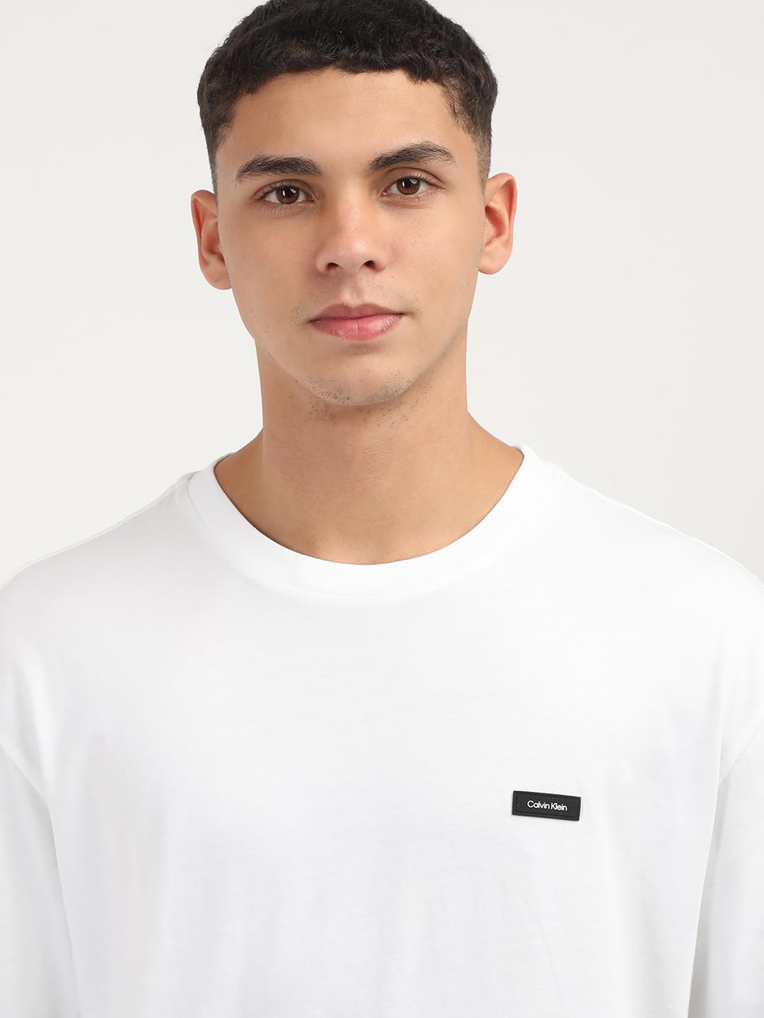 Calvin Klein Jeans Department690 Regular Fit T Shirt (K10K111847YAF_Bright White XL)