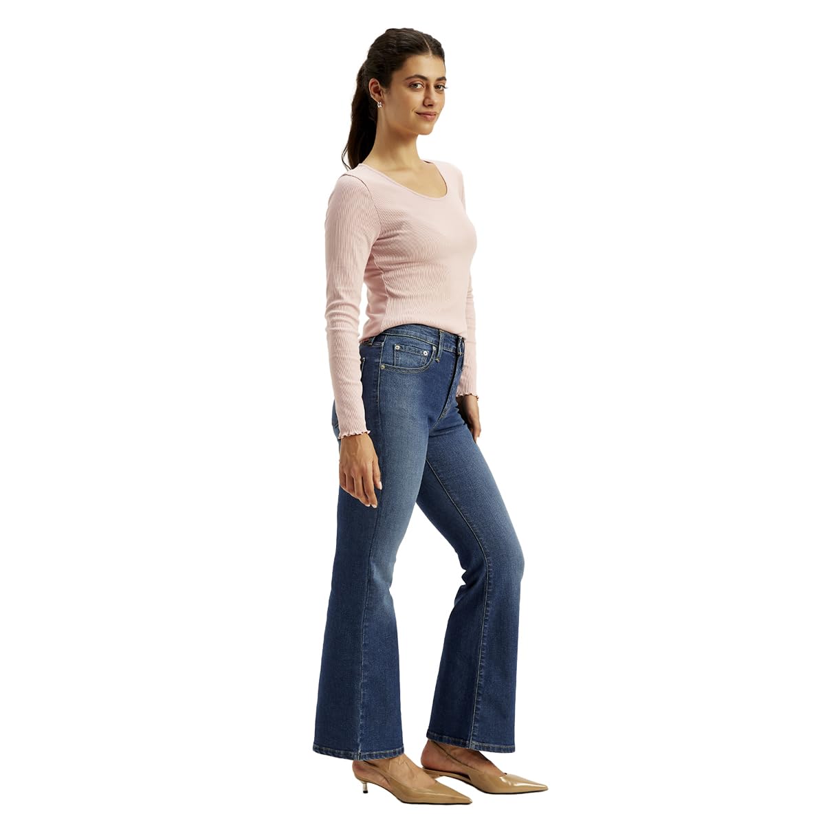 Levi's Women's Fitted Jeans (A3940-0019_Indigo, High Rise, 28