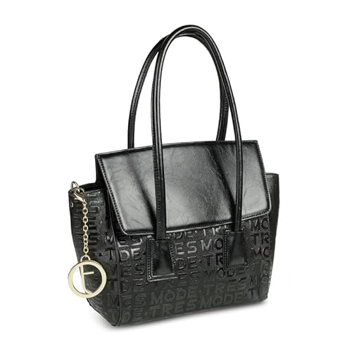 tresmode DIJON Black Women's Vegan Leather Handbag