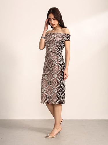Kazo Alexis Midi Dress (Multicolor S)