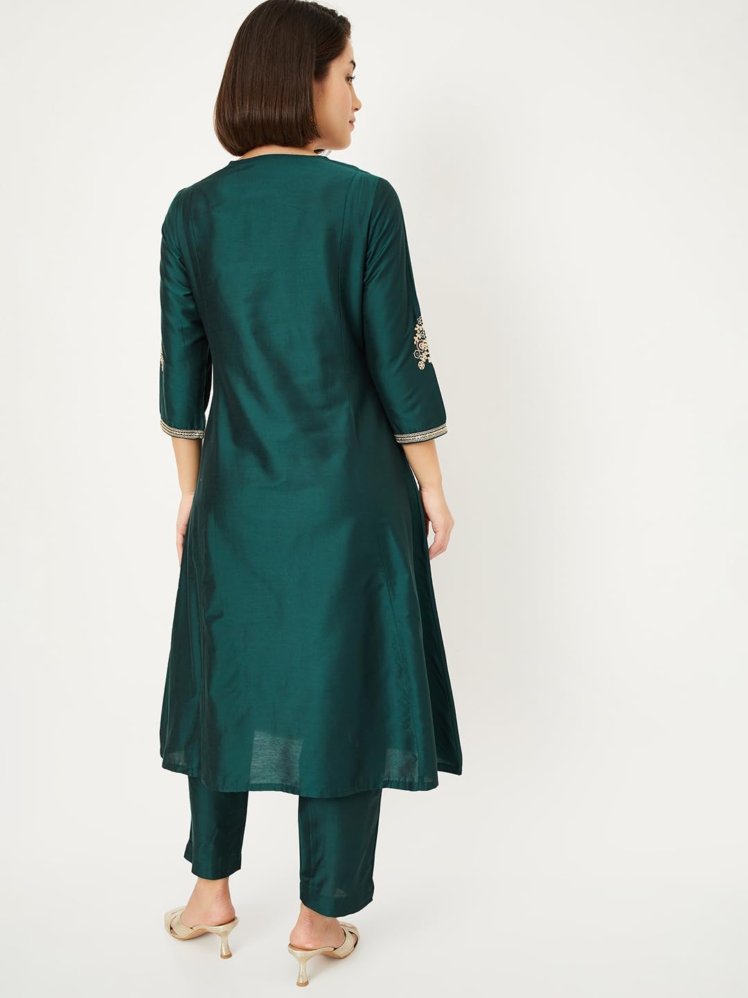 Max Women's Cotton Blend Kurta Set (CTKST44029C