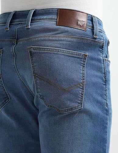 Arrow New York Men's Regular Jeans (ANAKJN2665_Blue