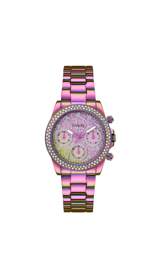 GUESS Analogue Purple Dial Women's Watch-GW0483L5