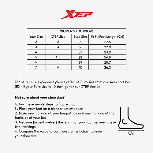 XTEP Off White & Green Reactive Coil Running Shoes for Women Euro 39 - SaumyasStore