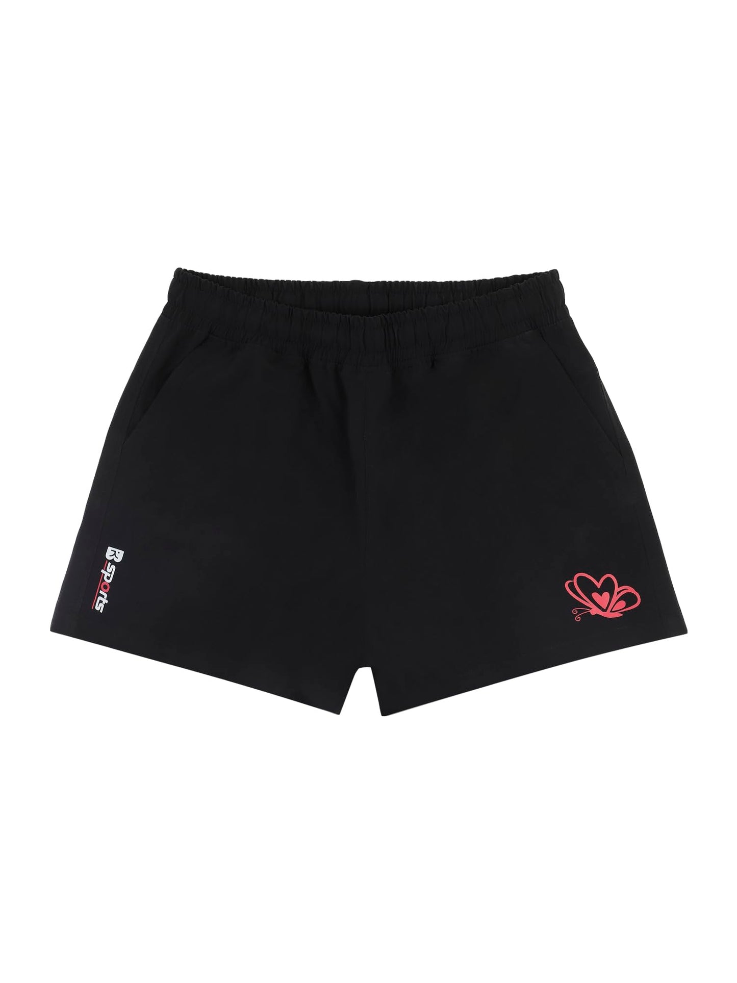 BODYCARE Sports Girls Shorts - Black