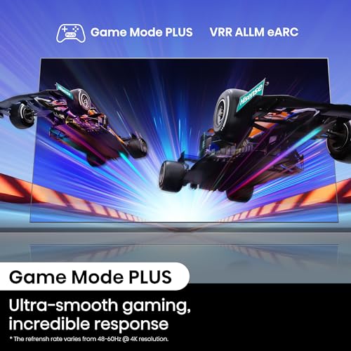 Hisense 108 cm (43 inches) E6N Series 4K Ultra HD Smart LED Google TV 43E6N (Black)