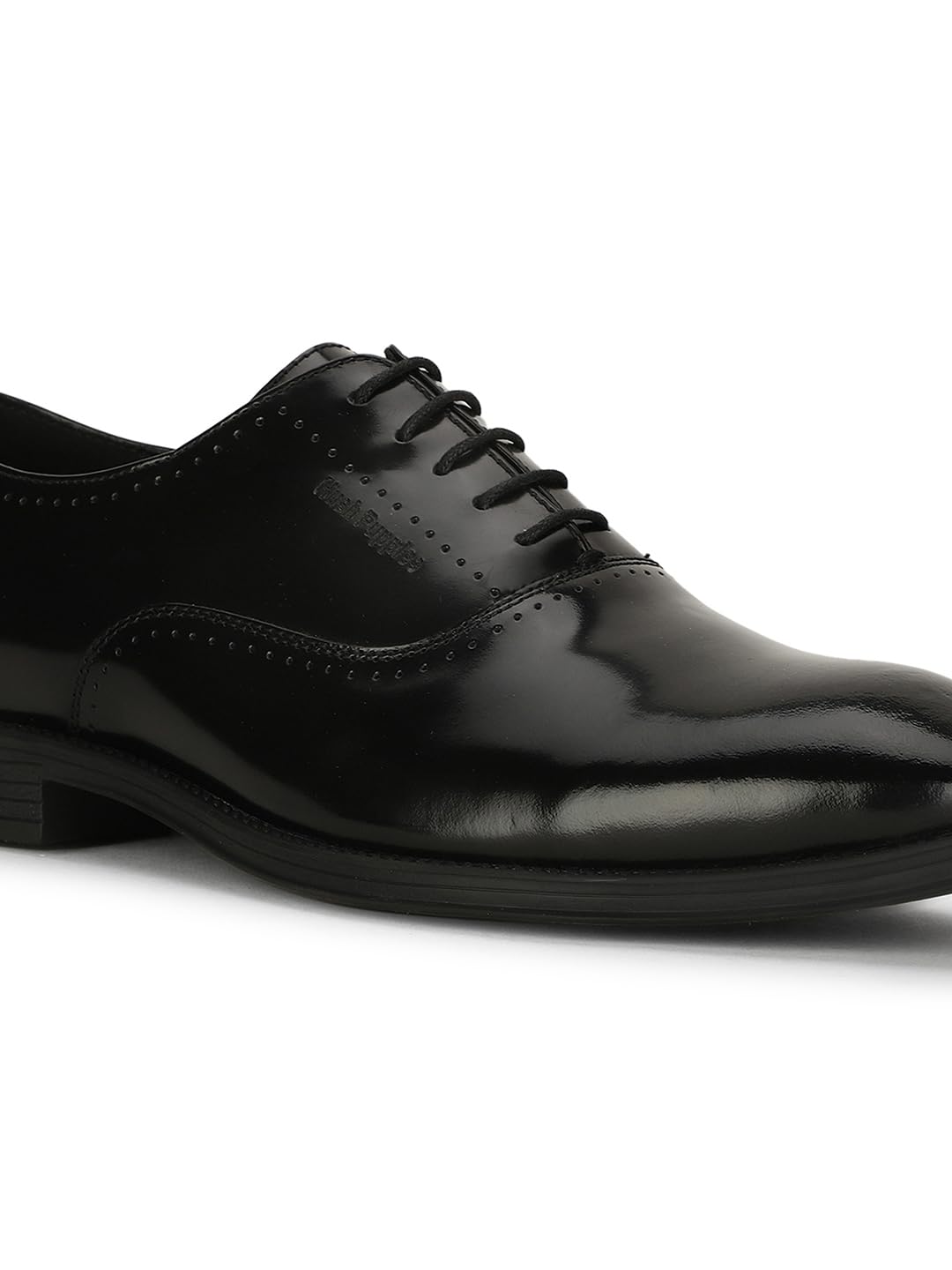 Hush Puppies Mens Edward Oxford E 23 Black Formal Shoes - 8 UK (8386000)