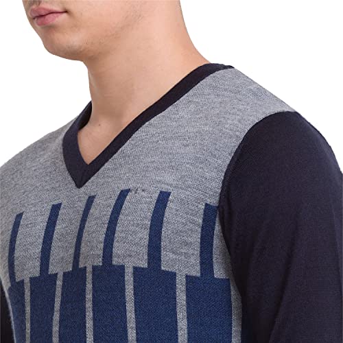 Colorplus Navy Sweater (Size: S)-CMWA03198-BE