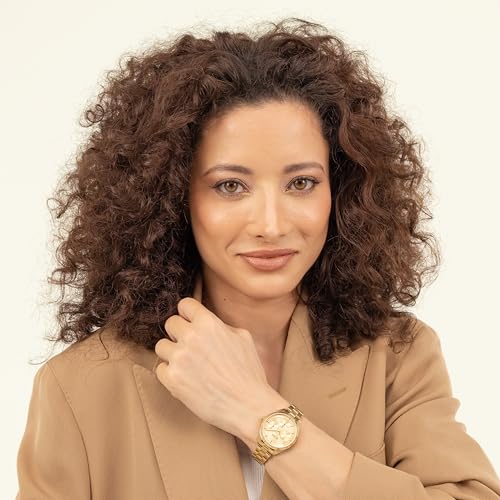 BOSS Sage Sport Qtz Multifunction Thin Gold Round Dial Women's Watch|Ionic Plated Thin Gold Steel Material|Gold Color Band - 1502803