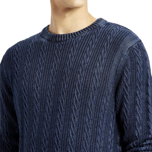 Levi's Men's Indigo Crew Neck Sweater