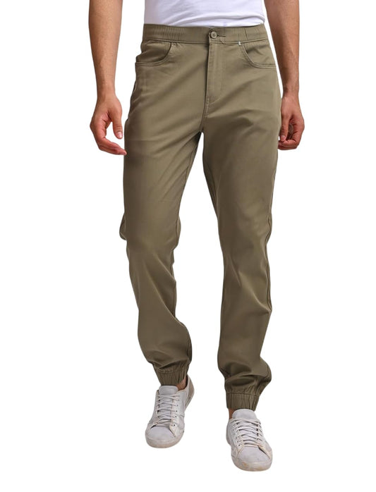 Levi's Men Mid Rise Relaxed Casual Pants (000UT-0001_Green, XL