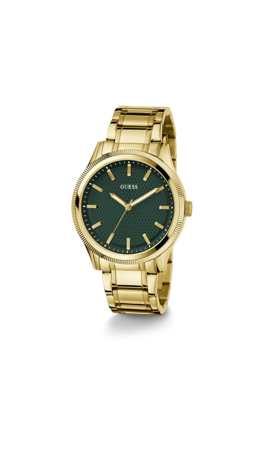 GUESS Analog Green Dial Men's Stainless Steel Watch-GW0626G2