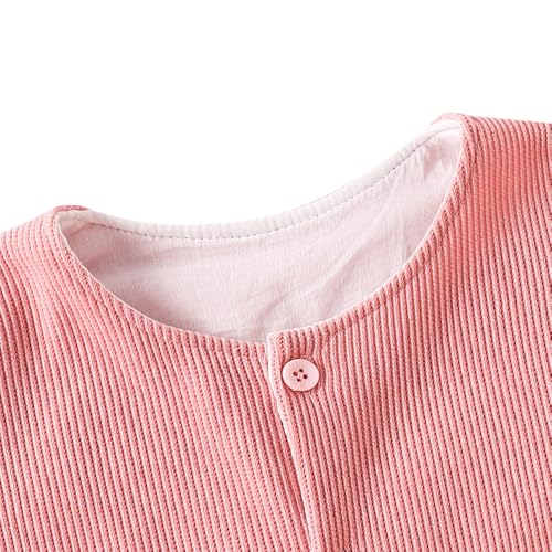 Hopscotch Baby Girls Cotton Pant set in Pink Color For Ages (12-18 Months)