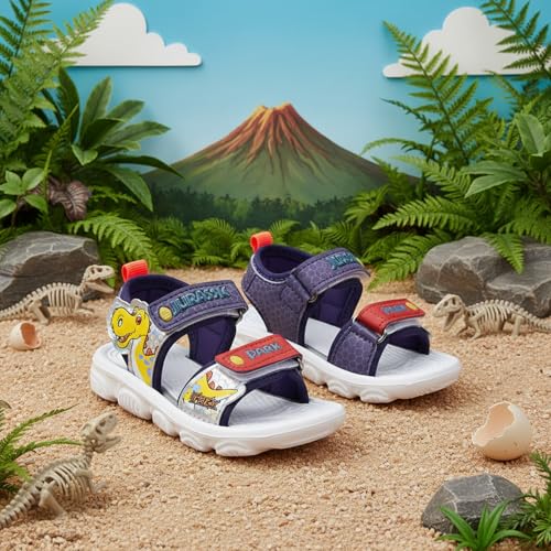 KLAUFF Unisex Boys and Girls Sandal(No Chuchu Sound)