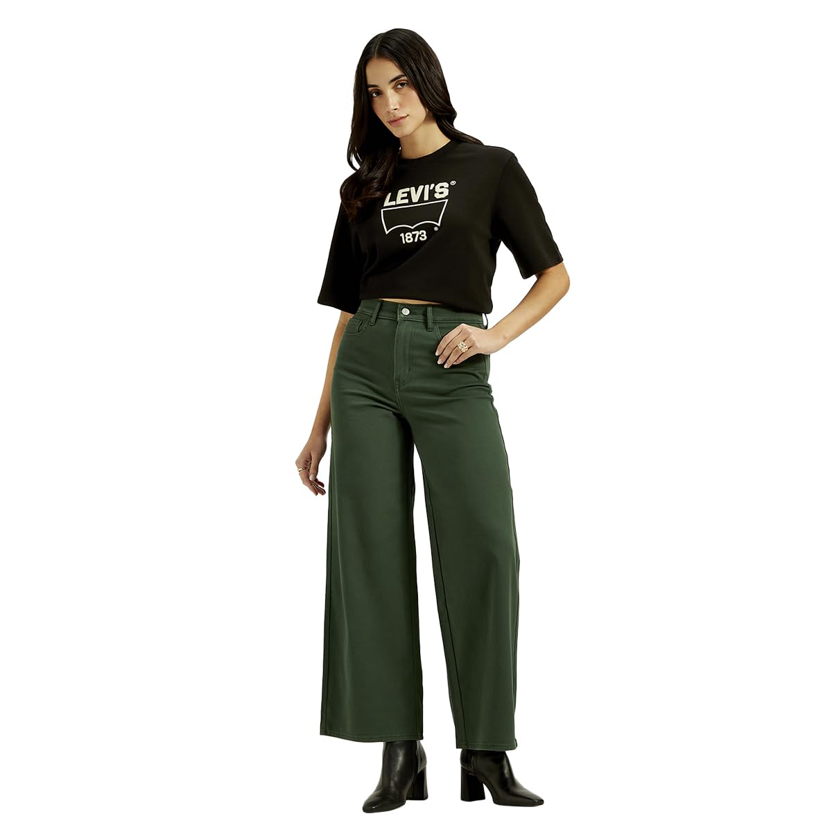 Levi's Women's Classic Jeans (003FO-0000_Sacramento Green