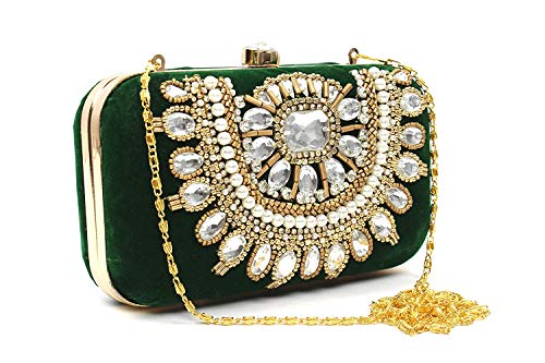 DUCHESS Women's Clutch Green
