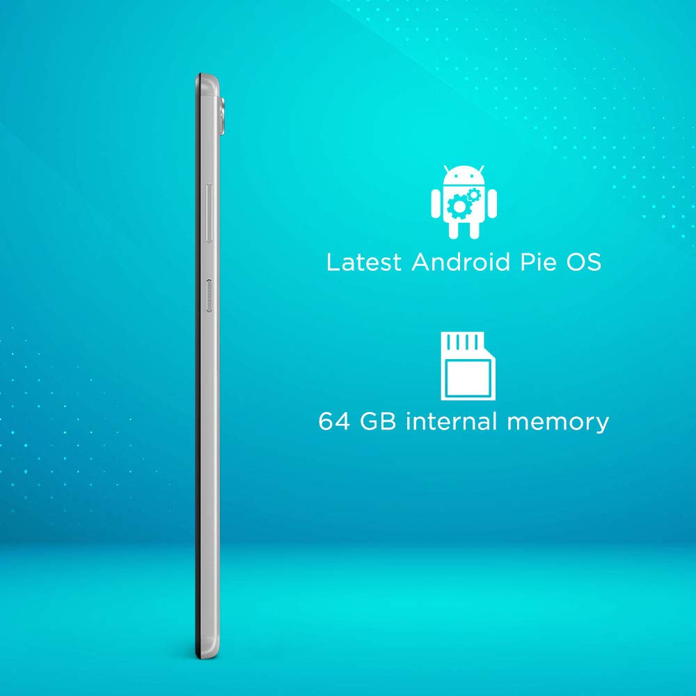 Lenovo Tab M8 FHD (8 inch(20cm), 4 GB, 64 GB, Wi-Fi+LTE, Calling), Grey with Camera Flash