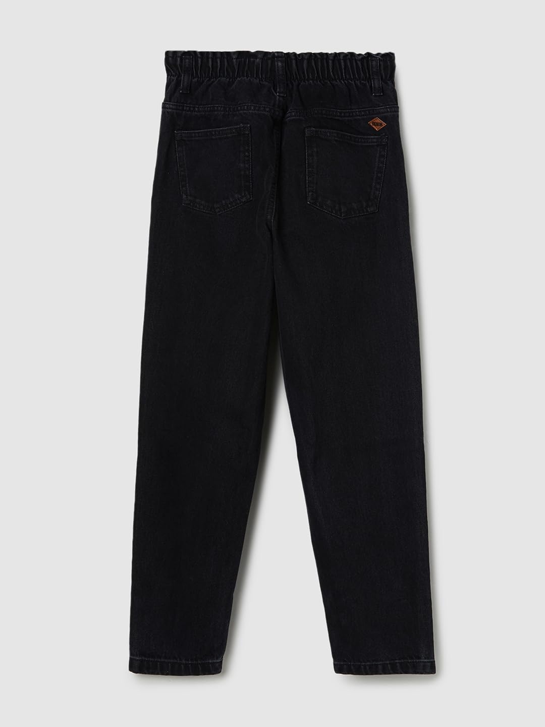 Max Girl's Regular Jeans (M24EFD02_Black_9-10Y