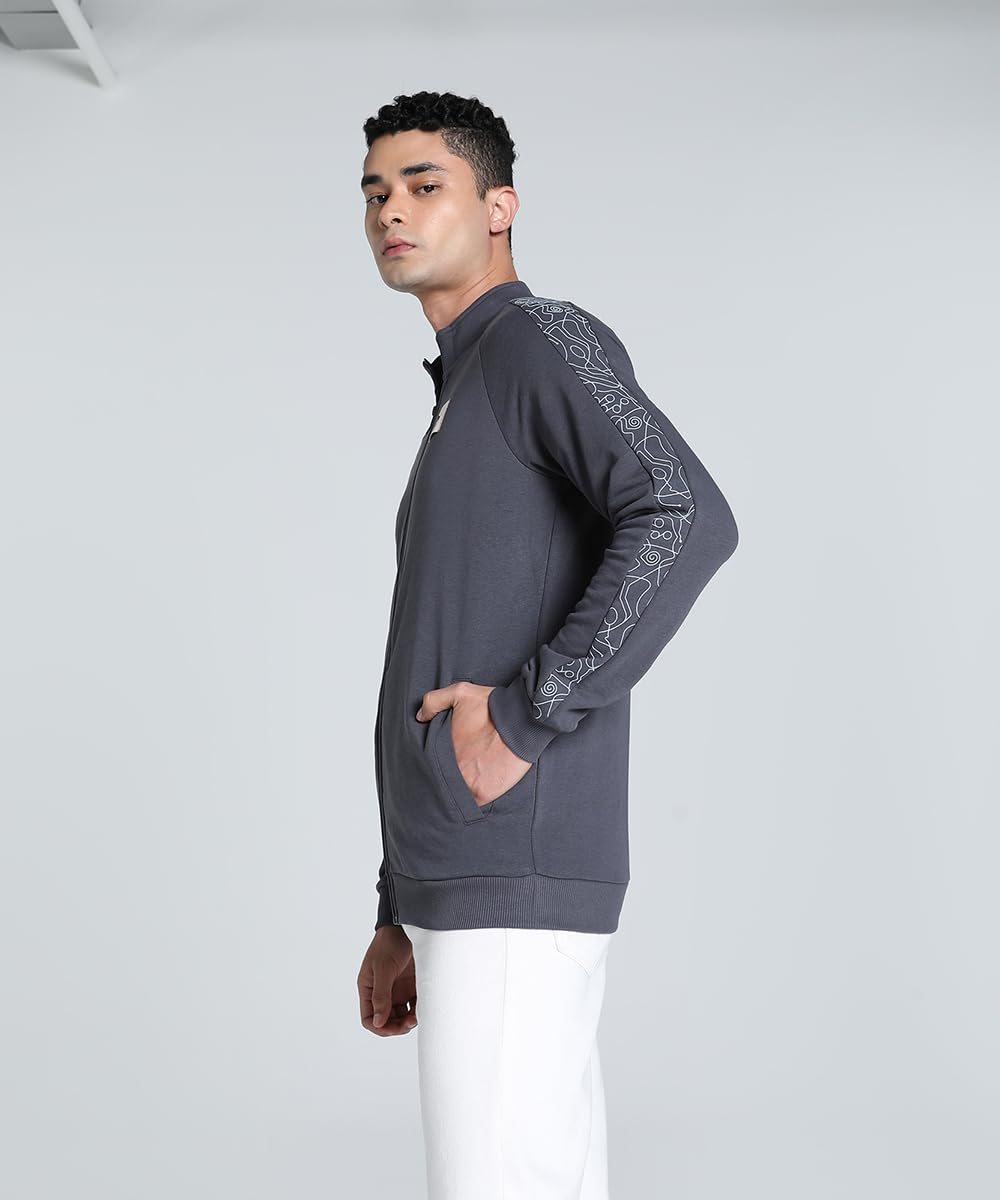 Puma Men's A-Line Coat (629333_Galactic Gray