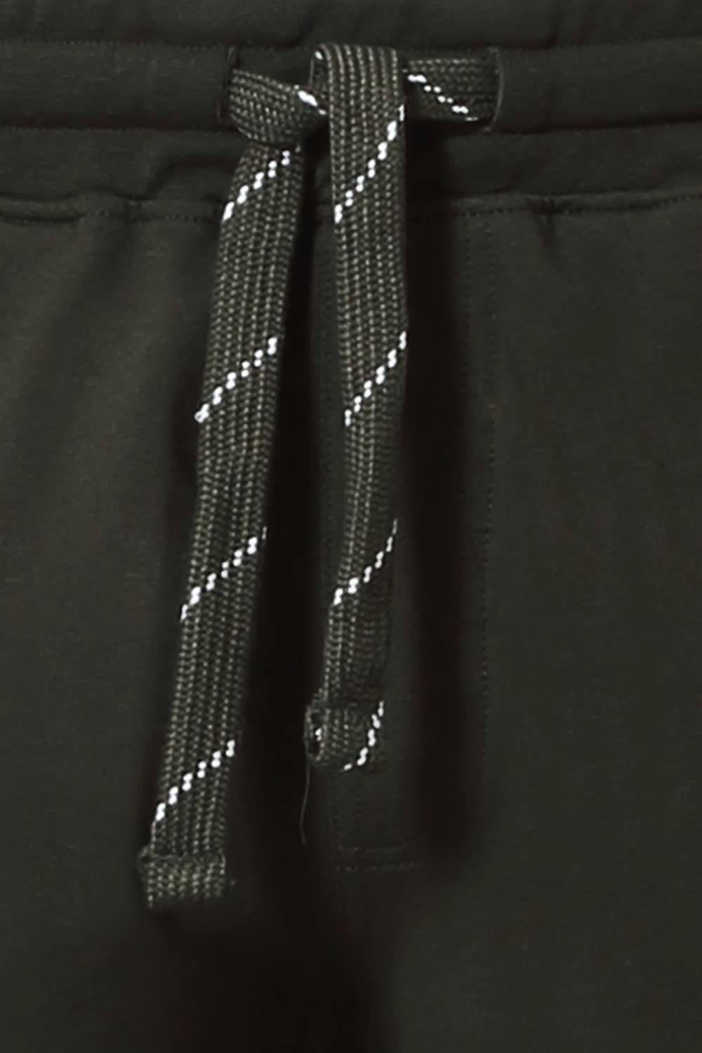 Van Heusen Sport Men Knit Shorts - Cotton Rich - Zipper Pocket, Ultra Soft, Breathable_70025_Moss Green_L