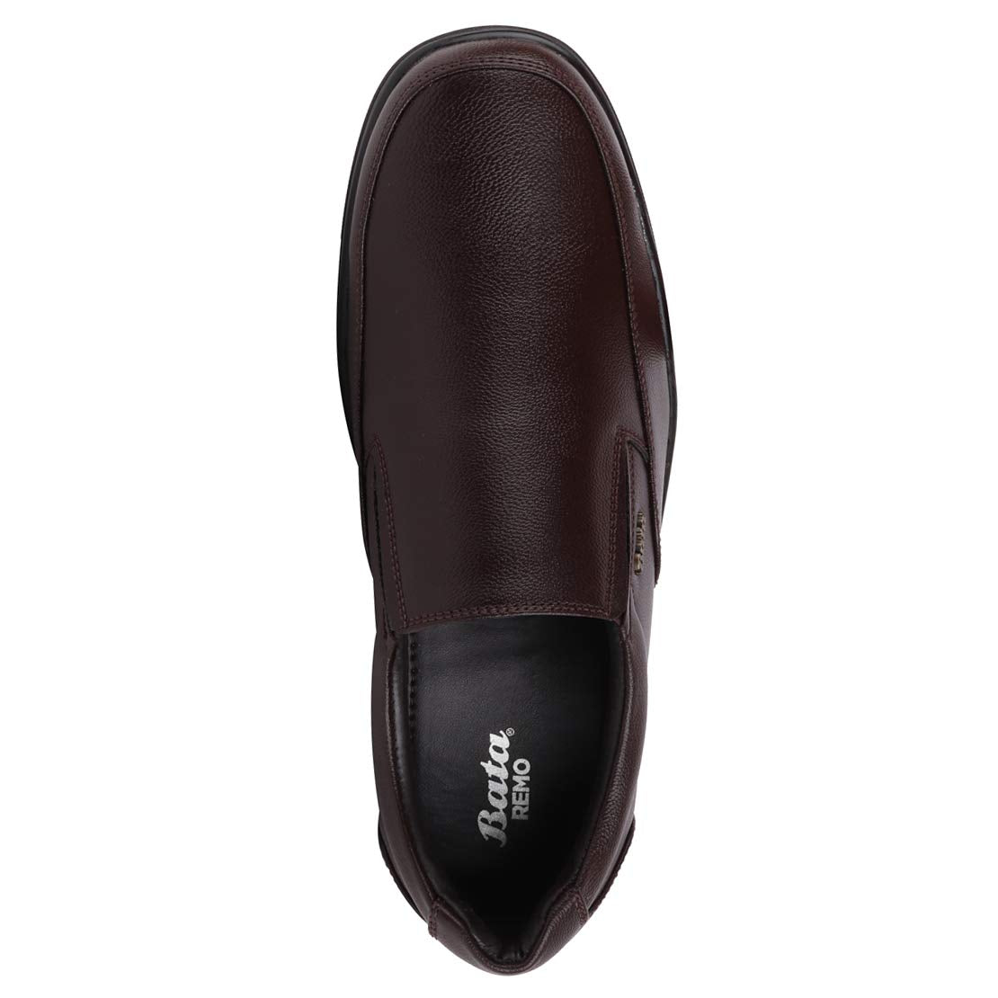 Bata 851-4412-41 Men's Brown Formal Slip On Shoes (7 UK)