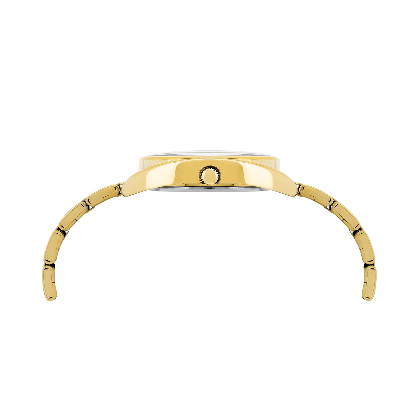 TIMEX Analog Watch for Women with Green Dial & Gold Stainless Steel Bracelet Band - Water Resistant Women's Wrist Watches -TWEL231SMU03